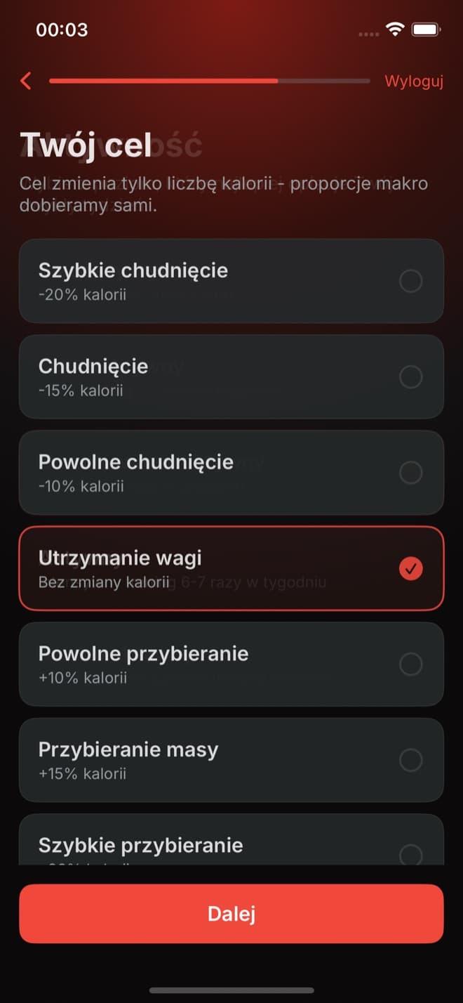 Wybór celu: od szybkiego chudnięcia do szybkiego przybierania
